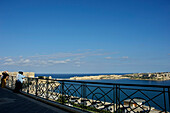 View from Upper Barracca Gardens, Valletta, Malta, Maltese Islands