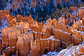 View in Winter, Bryce Canyon, Utah, USA
