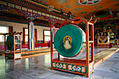 Rumtek Monastery interior, Sikkim, India