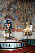 Church of the Holy Cross, interior, Rauma, Finland