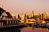 Skyline von Vancouver, Kanada, Britisch Kolumbien, Nordamerika