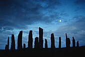 Standing Stones of Callanish, Insel Lewis, Äussere Hebriden, Schottland, Großbritannien, Europa