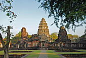 Prasat Hin Phimai, Khmer Tempel in der Provinz Khorat, Thailand, Asien