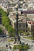 Estatua de Colón. Barcelona