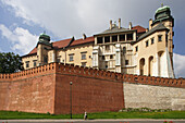 Wawel Hill and Castle, Royal Castle, Cracow,  Krakow, Poland