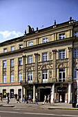 Lviv, Lvov, Prospect Svobody, Freedom Boulevard, typical buildings, Western Ukraine