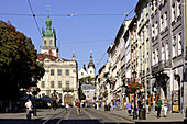 Lviv, Lvov, Bernardin cathedral, St  Andrew church, Western Ukraine