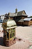 Chortkiv, Czortkow, wooden church of Dormition, 1635, Podillia, Podillya, Western Ukraine