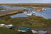 Morston Quay at Hightide Norfolk November