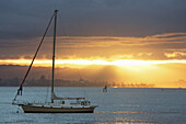 Sunset,  Mt  Maunganui,  North Island,  New Zealand