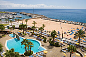 Swimming Pool of Hotel Calheta Beach, Calheta, Madeira, Portugal