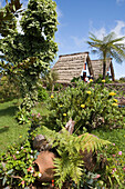 Traditionelle Casas de Colmo Strohhäuschen, Santana, Madeira, Portugal