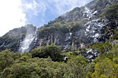 Wasserfälle am Encumeada Pass, Madeira, Portugal