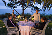 Moonlight Dinner in the garden of Reid's Palace Hotel, Funchal, Madeira, Portugal