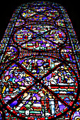 Stained-Glass Windows, Bourges Cathedral, Cher (18), France