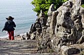 The Rocks Of Rotheneuf Sculpted By The Abbe Fourre, Saint-Malo, Ille-Et-Vilaine (35), France