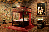 Catherine De Medicis' Bedroom, Chateau De Chenonceau, Indre-Et-Loire (37), France