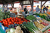 The Market In Deauville, Calvados (14), Normandy, France