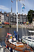 Slate Facade, The Old Port, Honfleur, Calvados (14), Normandy, France