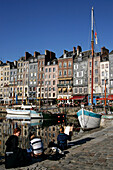 The Old Port, Honfleur, Calvados (14), Normandy, France