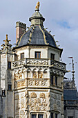The Lion Tower, Flamboyant Gothic, Castle, Meillant, Cher (18), France