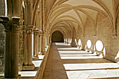 Cloister, Noirlac Abbey, Cher (18), France