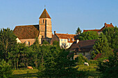 Village And Church Of Vicheres, Eure-Et-Loir (28), France
