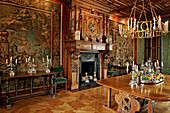 Dining Room, Chateau D'Anet, Eure-Et-Loir (28), France