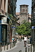 The Convent Bell Tower, The Augustins Museum, Fine Arts Museum, Saint-Etienne Quarter, Toulouse, Haute-Garonne (31), France