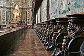 Louis Xiii Style Stalls, Saint-Etienne Cathedral, Saint-Etienne Neighborhood, Toulouse, Haute-Garonne (31), France