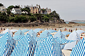 Beach Huts, Dinard, Ille-Et-Vilaine (35), France