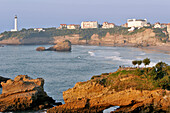 The Basta Rock, Biarritz, Pyrenees Atlantiques, (64), France, Basque Country, Basque Coast