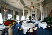 Restaurant La Rotonde, Hotel Du Palais, Biarritz, Pyrenees Atlantiques, (64), France, Basque Country, Basque Coast