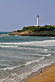 Miramar Beach, Between The Hotel Du Palais And The Lighthouse, Biarritz, Basque Country, Basque Coast, Pyrenees-Atlantique (64), France