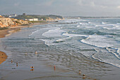 Beach Of The Cote Des Basques, Biarritz, Pyrenees-Atlantique (64), France