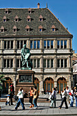Place Gutemberg And The Chamber Of Commerce, Strasbourg, Bas-Rhin (67), Alsace, France