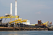 Multbulk Center Of The Carbon And Minerals Terminal, Commercial Port, Le Havre, Seine-Maritime (76), Normandy, France