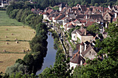 Village Of Noyers-Sur-Serein (One Of The Most Beautiful Villages Of France), Yonne (89), Bourgogne, France