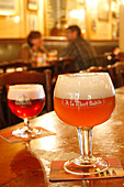 Mort Subite Beer, Mort Subite Bar, Brussels, Belgium