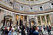 Columns In The Pantheon, Piazza Della Rotondo, Rome, Italy