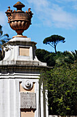 Botanical Gardens, Trastevere Neighborhood, Rome