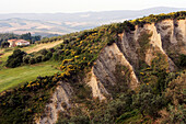 The Cliffs In The Volterra Region, Tuscany, Italy