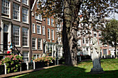 The Garden In The Beguines'S House, 'Begijnhof', Amsterdam, Netherlands