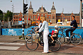Centraal Station, Main Train Station, Amsterdam, Netherlands, Holland