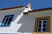 Detail Of Windows, Evora, Alentejo, Portugal