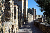 Castelo De Sao Jorge (Castle Saint-George), Lisbon, Portugal