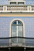 Azulejos On The Facade Of A House, Lisbon, Portugal