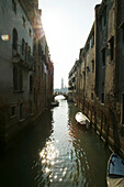 Houses along a canal [-], Venice, Veneto, Italy, Italy