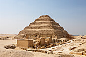 Stufenpyramide Sakkara des Pharao Djoser, Aegypten, Sakkara