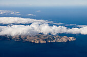 Luftaufnahme von Kap Formentor, Mallorca, Balearen, Spanien, Europa